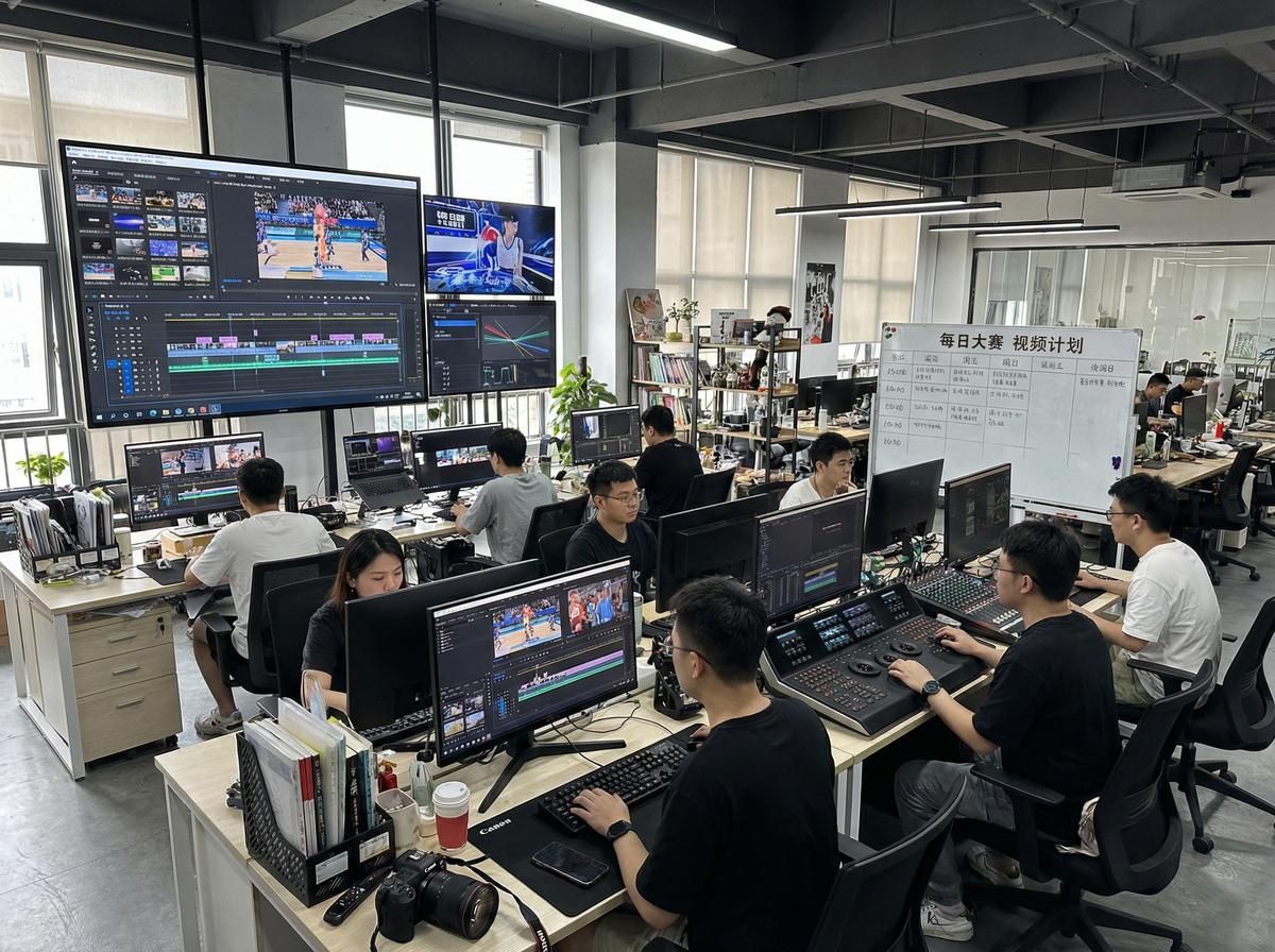 每日大赛视频制作中心工作环境